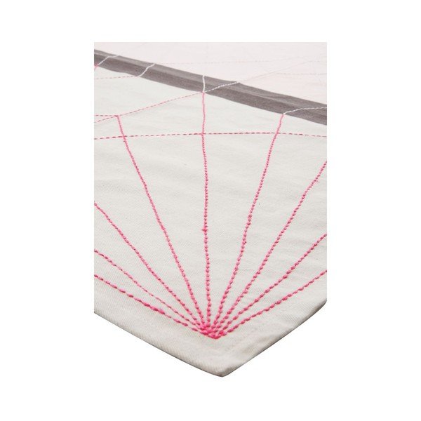 Kuchyňská utěrka Crane Neon Pink, 55x65 cm-image-1