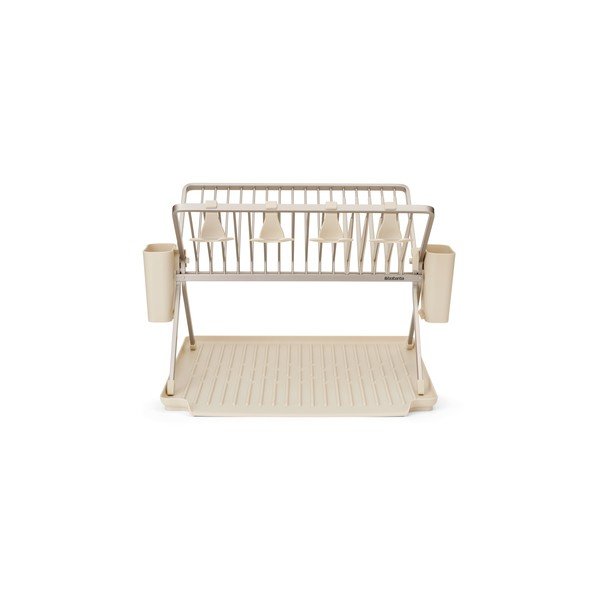 Бежова метална двуетажна тавичка за оттичане 42x51 cm – Brabantia-image-4