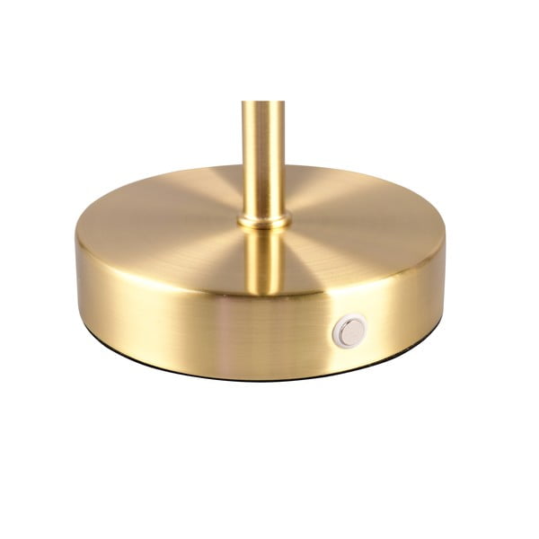 LED настолна лампа с възможност за димиране в златисто (височина 30 cm) Jeff - Reality-image-4