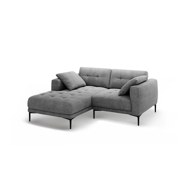 Сив ъглов диван (ляв ъгъл) Bemy – Micadoni -image-1