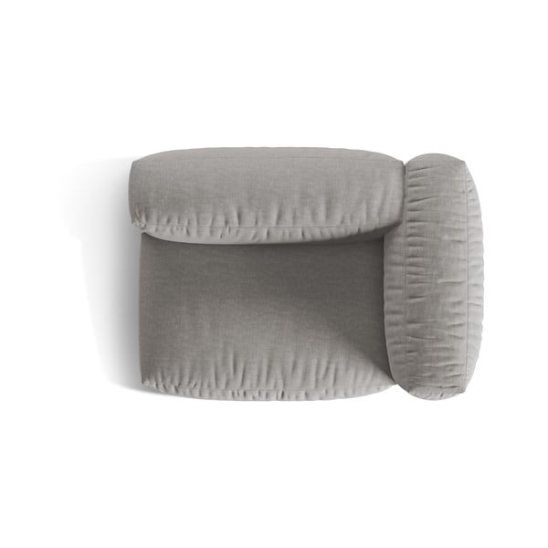 Светлосив модул за диван (десен ъгъл) Martina – Micadoni Home-image-3