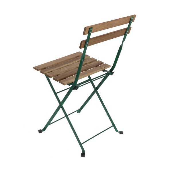 Зелен и бежов метален градински стол - Esschert Design-image-4