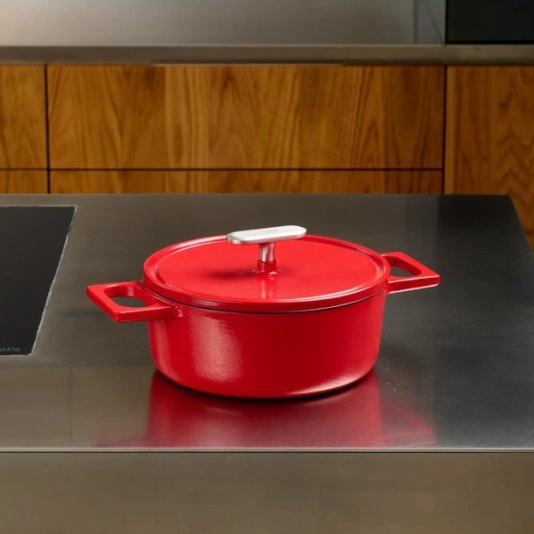 Касерола от излято желязо с капак подходяща за индукционен котлон 2 l Mattia 3.0 – FABINI-image-1