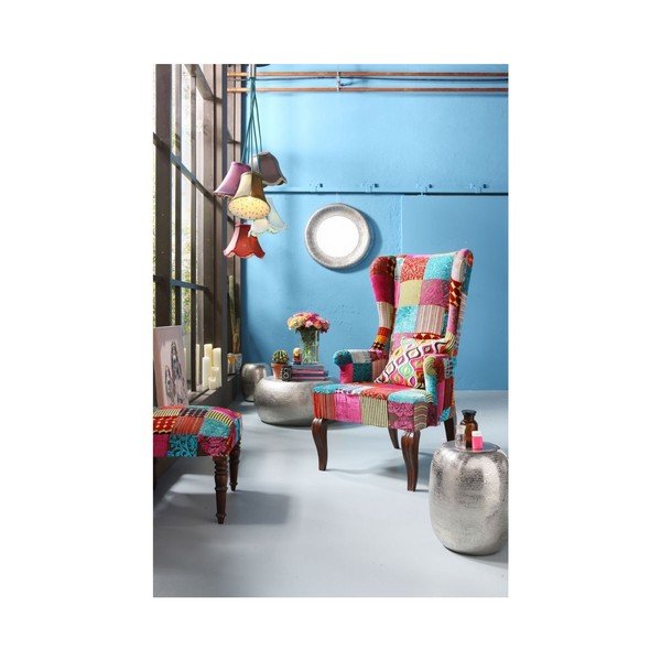 Křeslo ušák Kare Design Patchwork Velvet-image-4