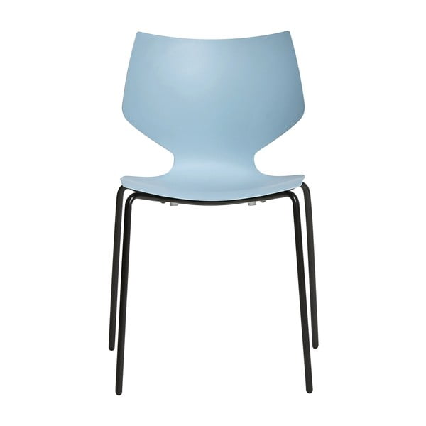 Комплект от 4 сини трапезни стола Irta - Marckeric