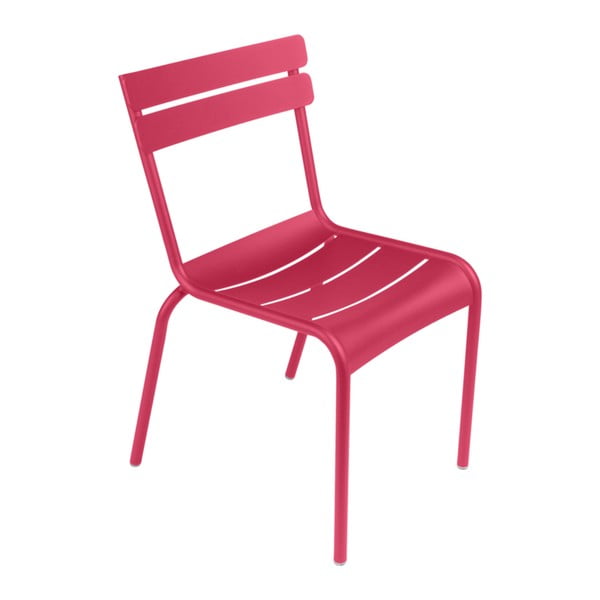 Růžová zahradní židle Fermob Luxembourg