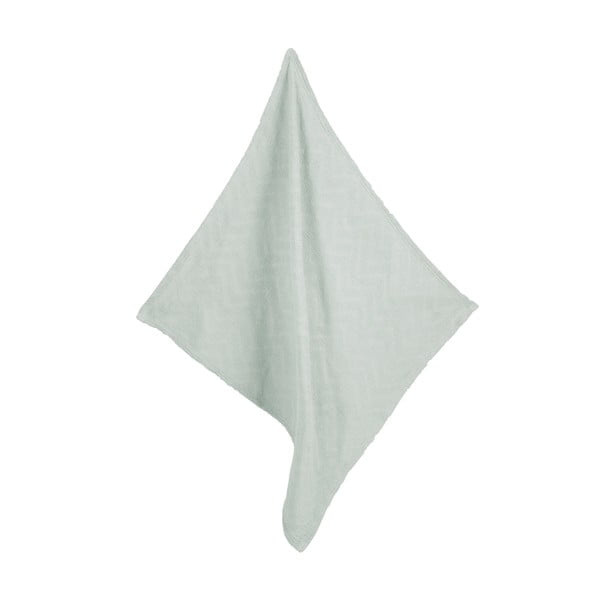 Зелено плетено бебешко одеяло от органичен памук 80x80 cm Lil Planet - Roba-image-3