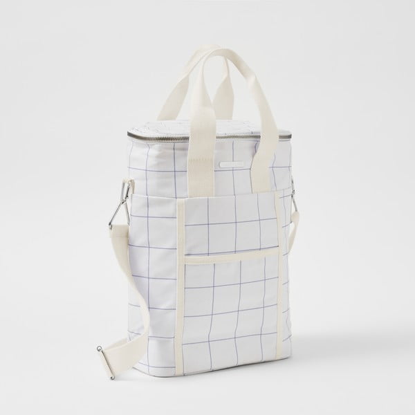Бяла хладилна чанта , 8,5 л Canvas - Sunnylife