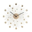 Стенен часовник от златни кристали Sunburst - Karlsson