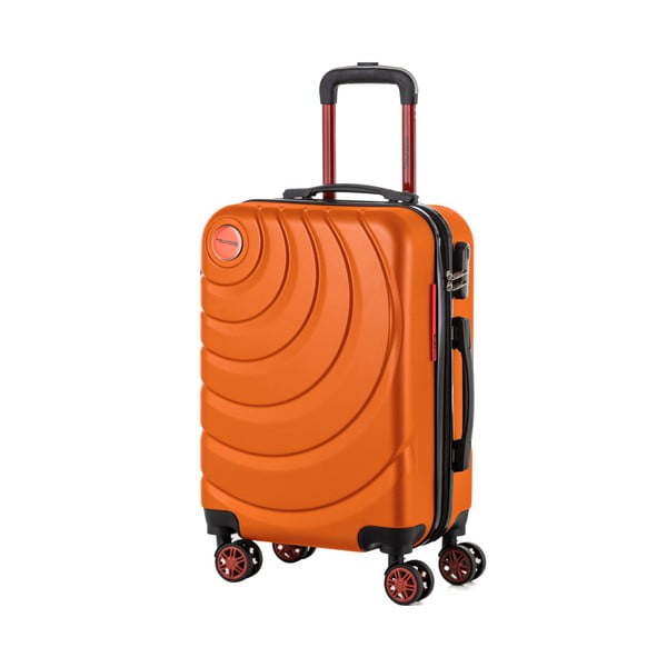 Оранжев пътнически куфар Manhattan, 44 л - Murano