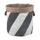 Сиво-кремав текстилен кош за пране 5 l Diagonal – Mette Ditmer Denmark
