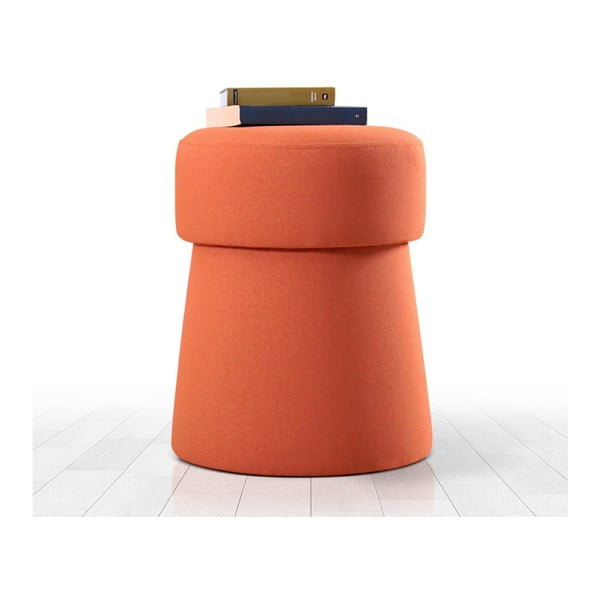 Оранжева табуретка Beans – Artie-image-2