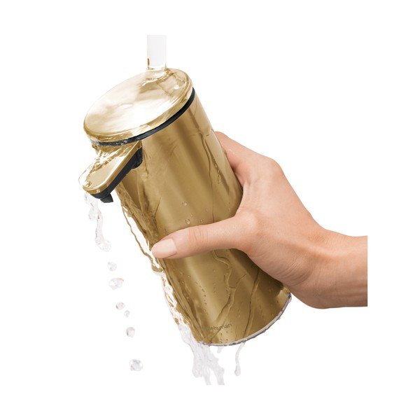 Дозатор за сапун от неръждаема стомана в златист цвят 266 ml - simplehuman-image-4