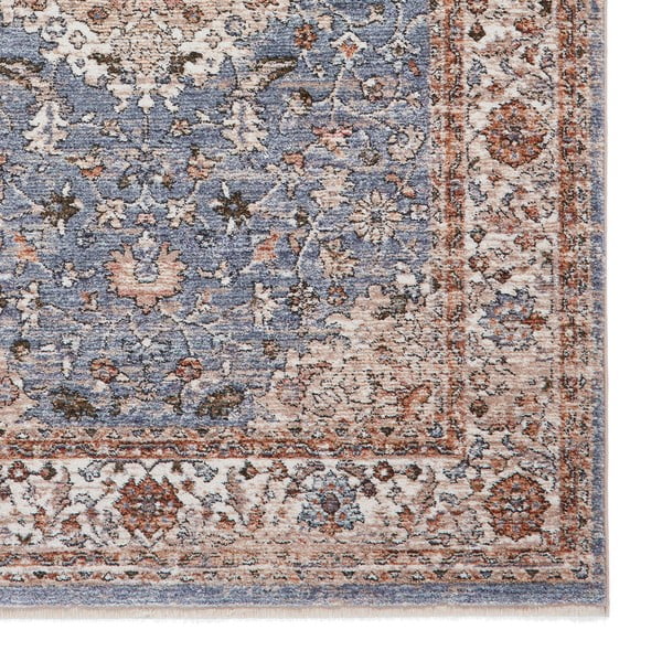 Пътека в синьо и бежово 80x300 cm Vintage – Think Rugs-image-4