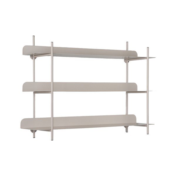 Сив на няколко нива метален стенен рафт 60 cm Riqueza Tres – PT LIVING-image-2