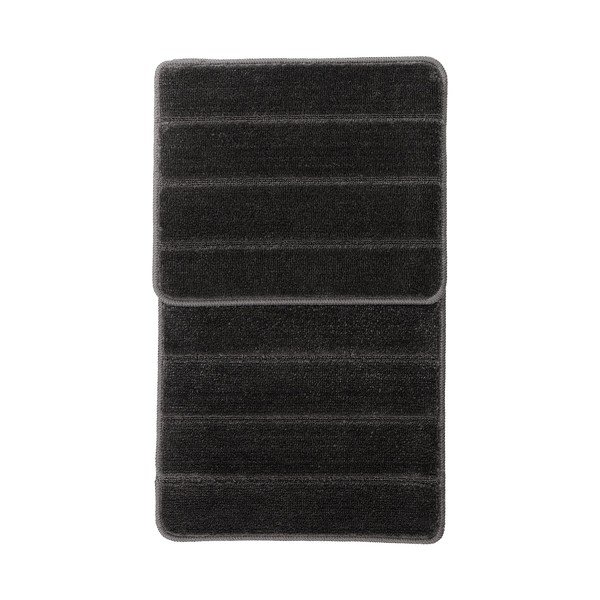 Антрацитни килими за баня в комплект 2 бр. 50x80 cm Yeni Cizgli – Foutastic-image-2