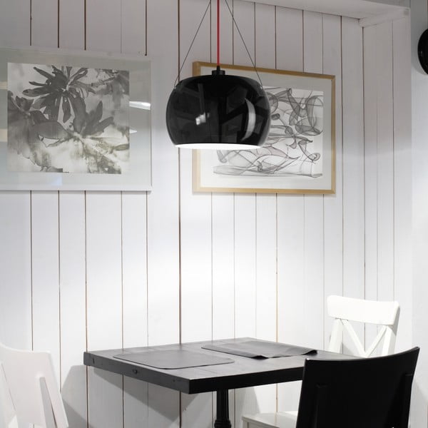 Světlo MOMO Elementary opal matte silver/black/black-image-1