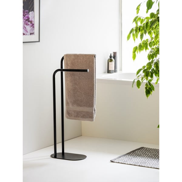 Черна стоманена стойка за кърпи Levante – Wenko-image-1
