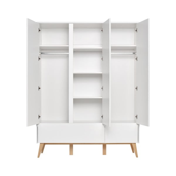 Бял детски гардероб , 148 x 200 cm Swing - Pinio-image-3