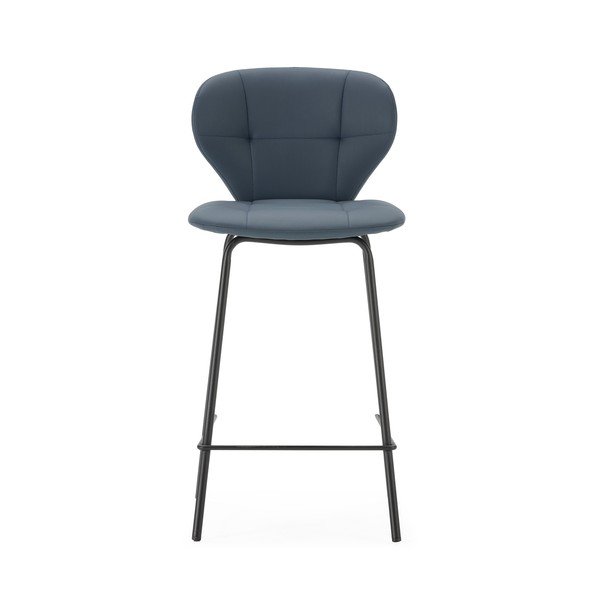 Тъмносиви бар столове в комплект от 2 бр. (височина на седалката 67 cm) Maura – Marckeric-image-2