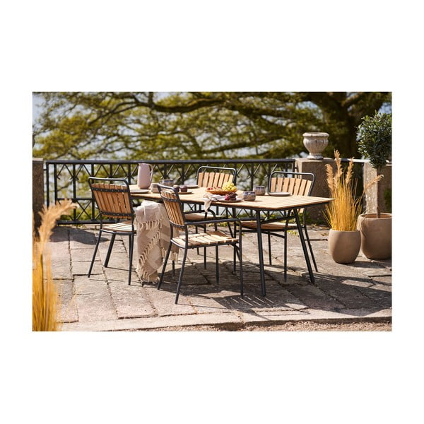 Светлокафяво одеяло от рециклиран памук 130x180 cm Adana – House Nordic-image-2