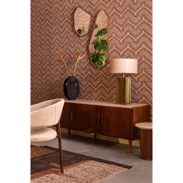 Стенно огледало от масивно дърво 41,5x50 cm Bryn – Dutchbone-image-1