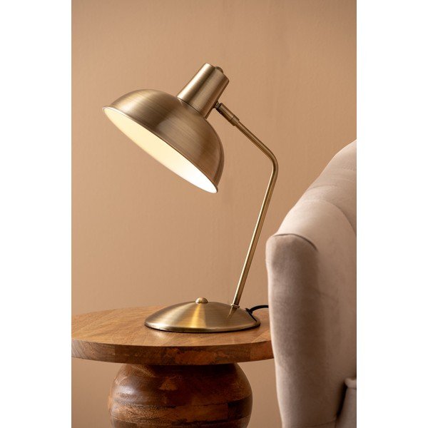 Настолна лампа в златисто Hood - Leitmotiv-image-2