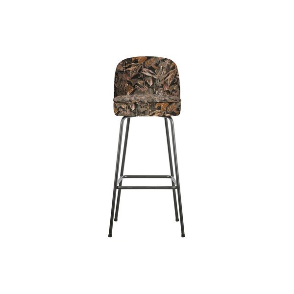 Бар стол с флорален десен Букет, височина 79 cm Vogue - BePureHome