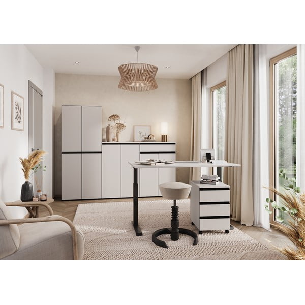 Кремав гардероб 81x197 cm Bedano – Germania-image-1