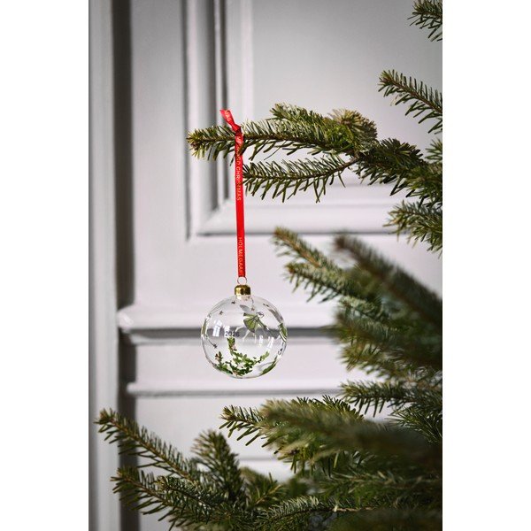 Стъклена ръчно издухана Коледна украса ø 8 cm Christmas – Holmegaard-image-1