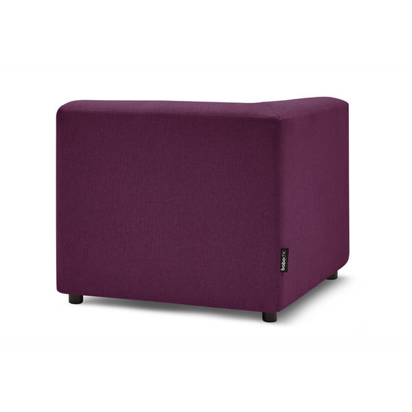 Тъмнолилав модул за диван Kleber - Bobochic Paris-image-4