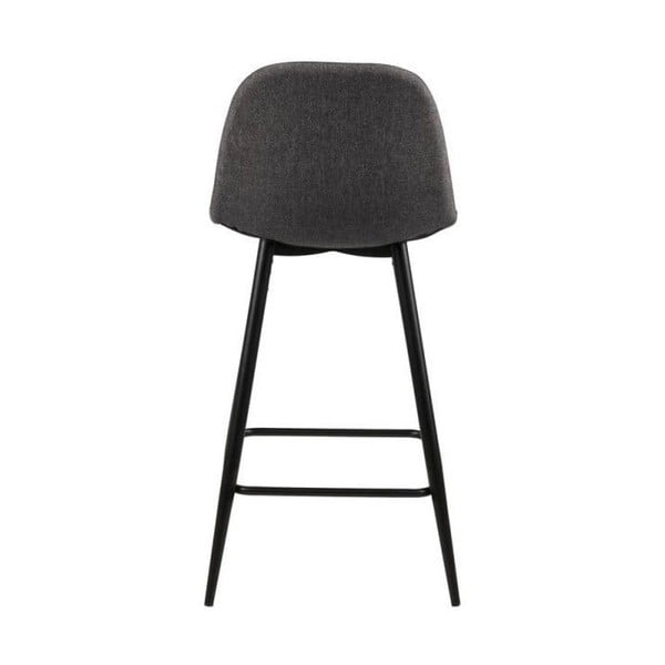 Сиви тапицирани бар столове в комплект 2 бр. (височина на седалката 65 cm) Wilma – Actona-image-4