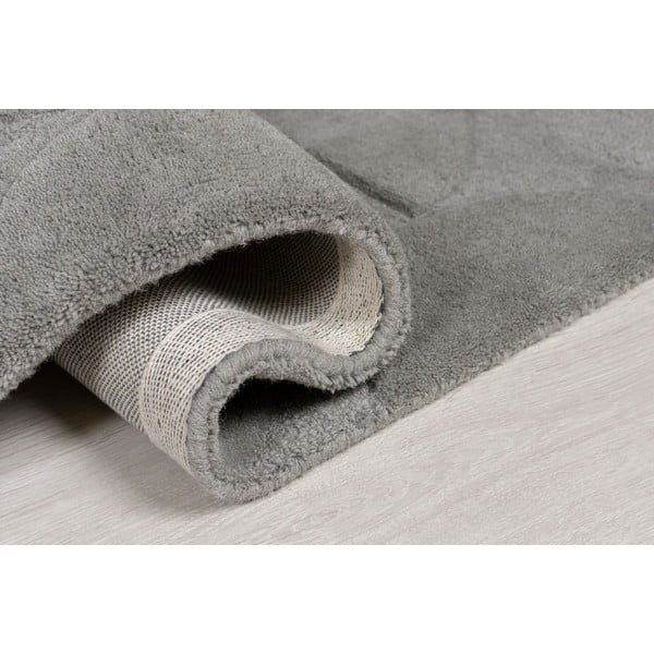 Сив вълнен килим Gigi, 200 x 290 cm - Flair Rugs-image-2