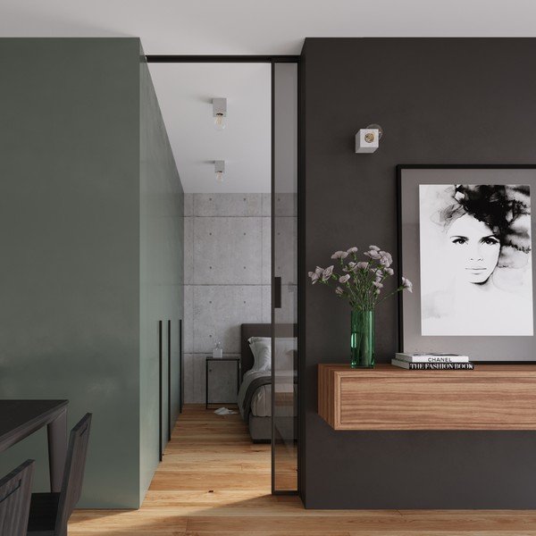 Сиво осветително тяло за таван 10x10 cm Gabi – Sollux-image-1