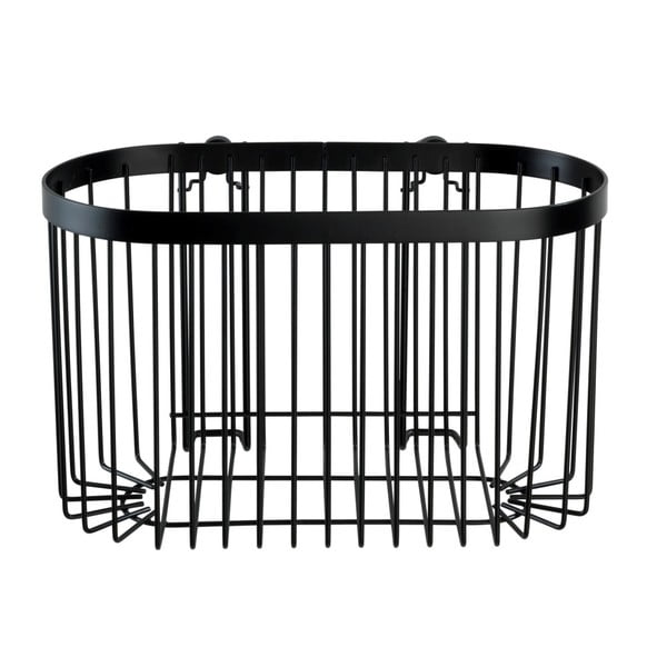 Черна стенна кошница Classic Plus - Wenko-image-1