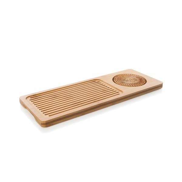 Servírovací podnos z bambusového dřeva Bambum Serra