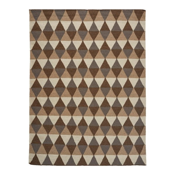 Ručně tkaný vlněný koberec Linie Design Rubus Stone, 160 x 230 cm