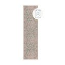 Светлозелена пътека подходяща за пране 60x230 cm Una Floral – Flair Rugs