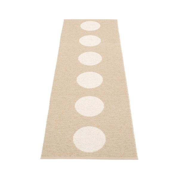 Бежова пътека за открито и закрито 70x225 cm Vera Beige – Pappelina