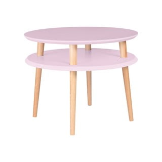 Розова масичка за кафе UFO, Ø 57 cm Ufo - Ragaba