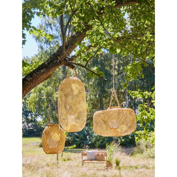 Бамбуков фенер 32 см Musu - Bloomingville-image-1