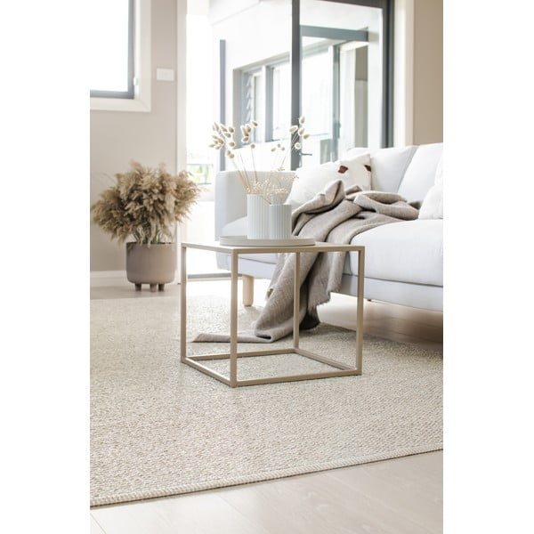 Кремава пътека за открито и закрито 70x300 cm Mono Linen Vanilla – Pappelina-image-1