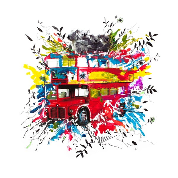 Christian Kroj London, 70x70 cm