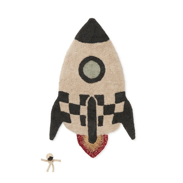 Памучно детско килимче за игра 85x135 cm Rocket – Lorena Canals