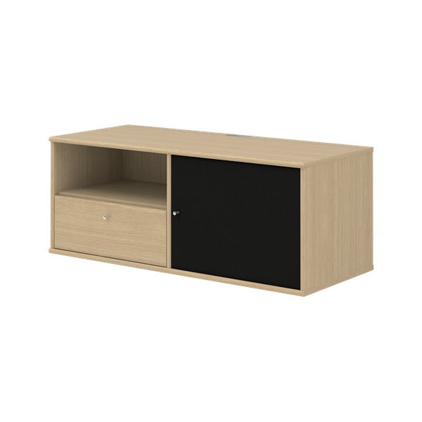 Телевизионен скрин с дъбова облицовка Mistral 222 - Hammel Furniture-image-3