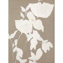 Ръчно рисувана картина 90x120 cm Fortuna White - Malerifabrikken