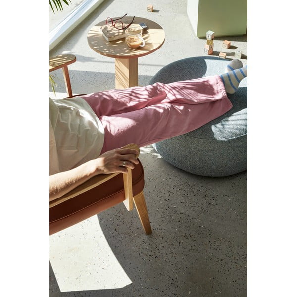 Сива табуретка Marshmellow – Hübsch-image-3