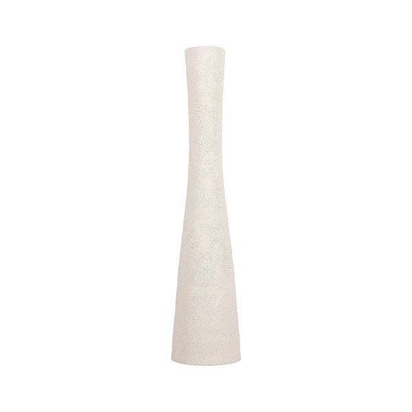 Бяла керамична ваза (височина 29 cm) Cone – S|P Collection