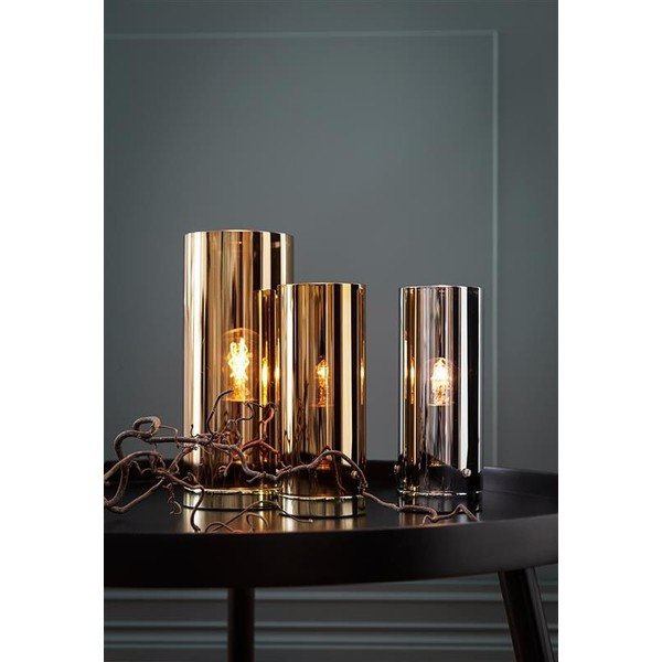 Stolní lampa v mosazné barvě Markslöjd Storm, ⌀ 9 cm-image-2