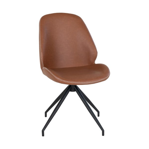 Кафяви трапезни столове в цвят коняк в комплект от 2 броя Monte - House Nordic-image-2